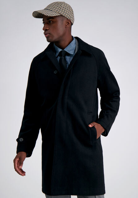 J.M. Haggar Overcoat, Black