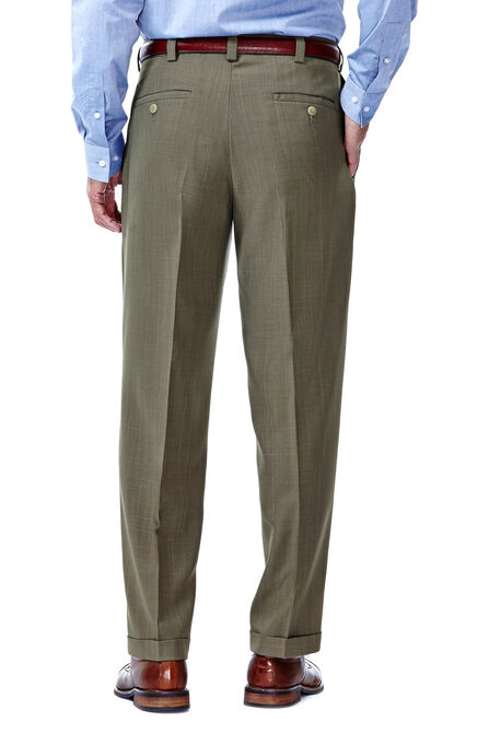 E-CLO&trade; Stria Dress Pant, Khaki view# 3