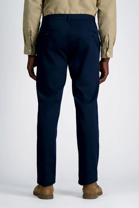 Wrinkle Free Performance Khaki Pant, Dark Navy view# 4
