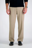 Premium Comfort Dress Pant - Checker Plaid, Khaki view# 2