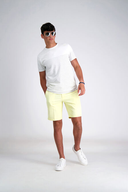 Cool 18&reg; Pro Oxford Short, Light Yellow view# 1