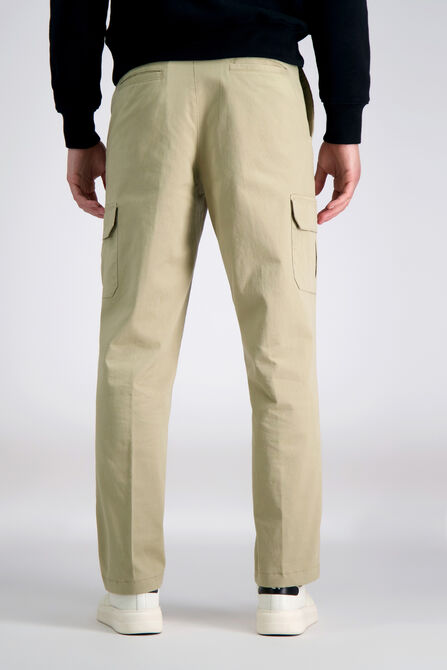 Stretch Comfort Cargo Pant, Khaki view# 4