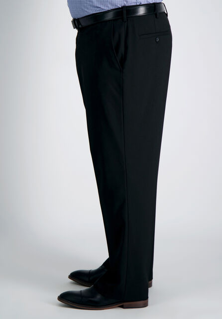 Big &amp; Tall J.M. Haggar Premium Stretch Suit Pant - Flat Front, Black