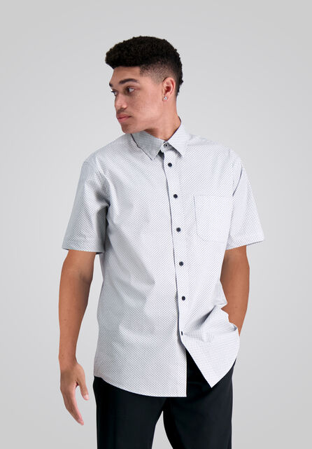 Poplin Button Down Shirt, Grey