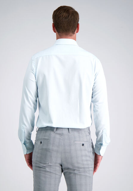 Smart Wash&trade; Dress Shirt - Light Blue Check, Sky