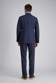 J.M. Haggar Windowpane Suit Jacket, Blue Htr view# 4