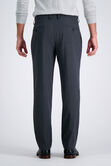 J.M. Haggar Windowpane Suit Pant, Black / Charcoal view# 3