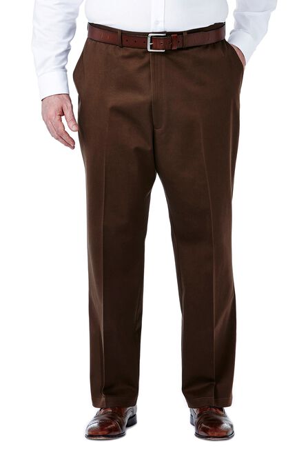 Big &amp; Tall Work to Weekend&reg; Khaki, Heather Brown view# 1