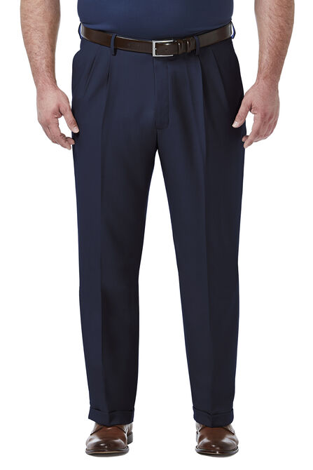 Big &amp; Tall Premium Comfort Dress Pant, Blue view# 1