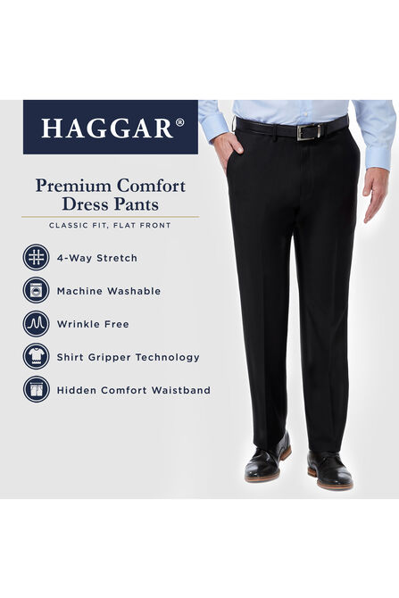 Premium Comfort Dress Pant,  Charcoal view# 6