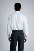 Smart Wash&reg; Dress Shirt - Blue Check, Sky view# 2