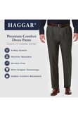 Premium Comfort Dress Pant, Khaki view# 6