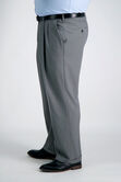 Big &amp; Tall Premium Comfort Dress Pant, Med Grey view# 3