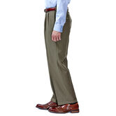 E-CLO&trade; Stria Dress Pant, Khaki view# 2