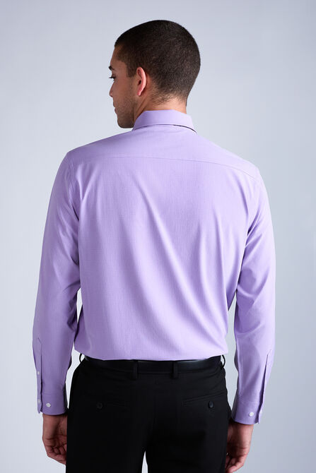 Smart Wash&reg; Dress Shirt - Lilac, Light Purple view# 2