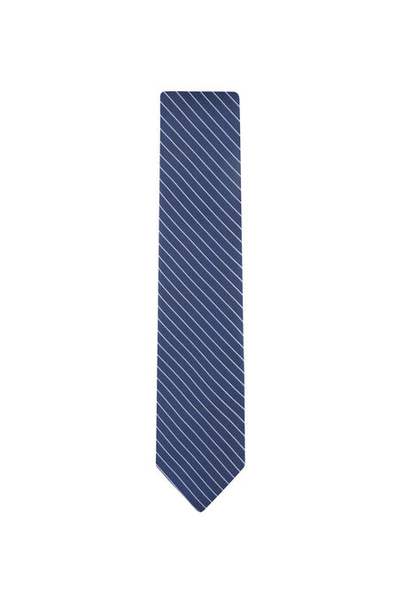 Tadeo Pin Stripe Tie, BLUE view# 2