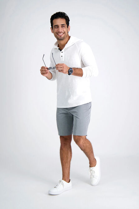 The Active Series&trade; Melange Board Short, Graphite view# 1