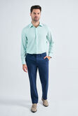 Smart Wash&reg; Dress Shirt - Teal, Teal view# 3