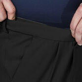 Big &amp; Tall Premium Comfort Dress Pant, Black view# 4