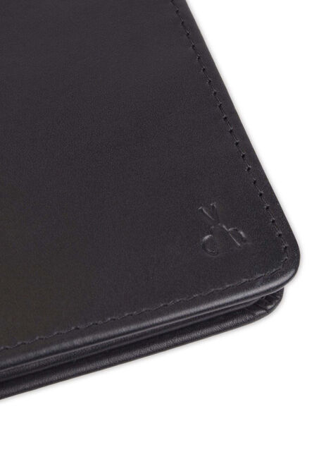 RFID Extra Capacity Slimfold Wallet - Best Dad Ever Emboss, Black