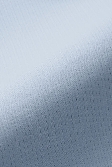 Premium Comfort Quarter Zip Jacquard Polo, Sky view# 6