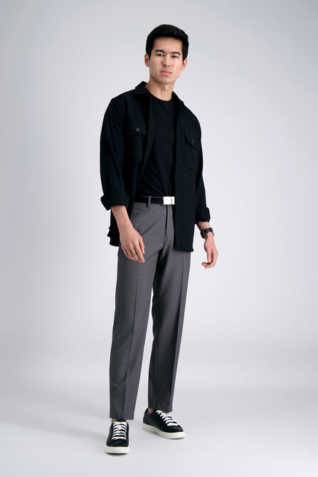 Premium Comfort Dress Pant, Dark Grey view# 1