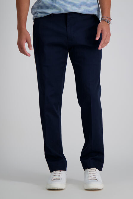 Premium No Iron Khaki Pant, Dark Navy view# 2