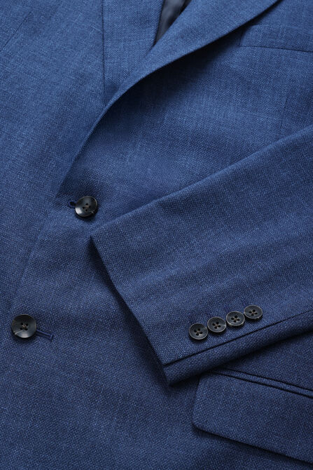 Big &amp; Tall J.M. Haggar M&eacute;lange Weave Sport Coat, Chambray view# 5