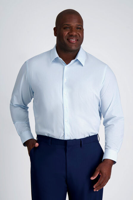 Big Smart Wash&trade; Dress Shirt - Sky, Sky view# 1