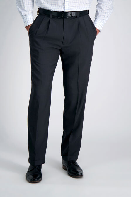 E-CLO&trade; Stria Dress Pant, Dark Green view# 5