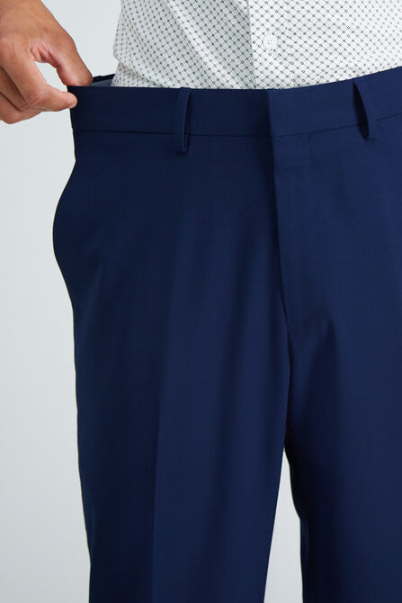 J.M. Haggar 4-Way Stretch Dress Pant, Bright Blue view# 6