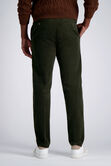 Stretch Corduroy Chino Pant, Military Green view# 4