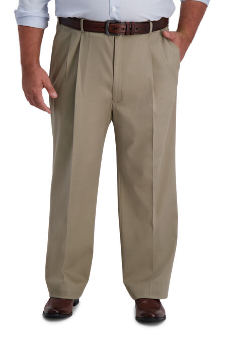 Big &amp; Tall Iron Free Premium Khaki,  Medium Khaki view# 1