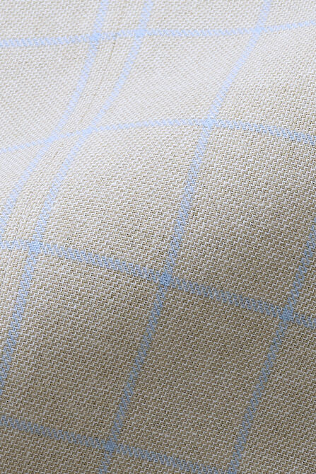 Big &amp; Tall J.M. Haggar Plaid Windowpane Sport Coat, Euro Blue view# 6