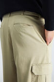 Stretch Comfort Cargo Pant, Khaki view# 6