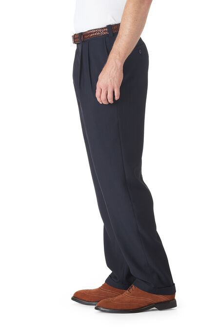 E-CLO&trade; Stria Dress Pant, Navy view# 2