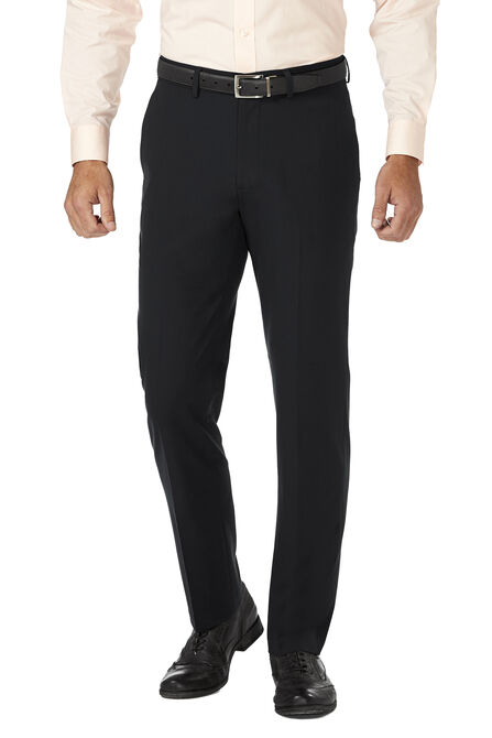 J.M. Haggar 4 Way Stretch Dress Pant, Black view# 1