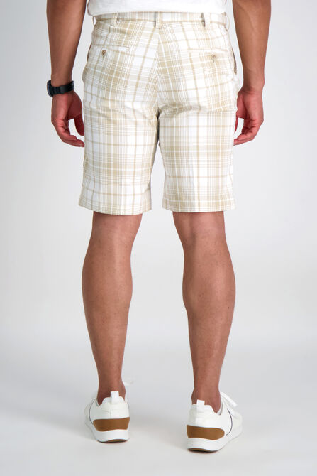 Cool 18&reg; Pro Tonal Plaid Short, Stone view# 4