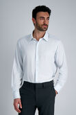 Smart Wash&reg; Dress Shirt - Blue Check, Sky view# 1