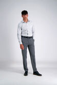 J.M. Haggar 4 Way Stretch Dress Pant, Med Grey view# 1