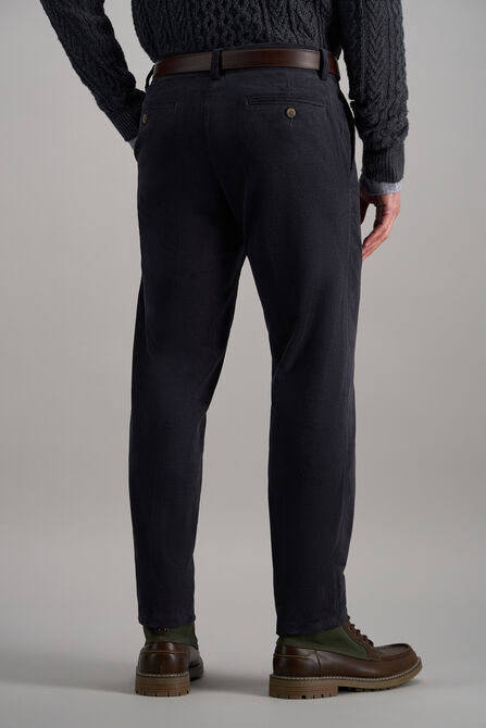 Stretch Corduroy Chino Pant, Heather Blue view# 4