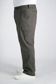 Big &amp; Tall Stretch Comfort Cargo Pant, Medium Grey view# 3