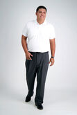 Big &amp; Tall Cool Right&reg; Performance Flex Pant, Dark Heather Grey view# 1