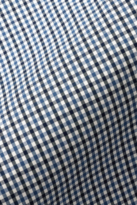 Premium Comfort Dress Shirt - Blue Plaid, BLUE view# 5
