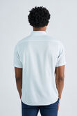 Short Sleeve Seersucker Performance Button-Down Shirt, Lt Blue view# 2