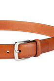 32mm Feather Edge Belt, COGNAC view# 2