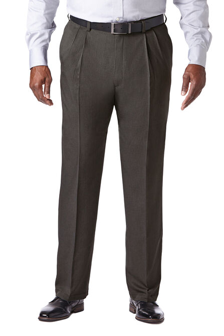 Big &amp; Tall Cool 18&reg; Pro Heather Pant, Charcoal Htr view# 1