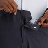 Premium Comfort Dress Pant - Tonal Glen Plaid, Black / Charcoal view# 4