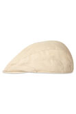 Side Seamed Flat Cap,  Khaki view# 4
