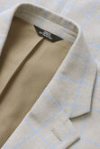 Big &amp; Tall J.M. Haggar Plaid Windowpane Sport Coat, Euro Blue view# 4